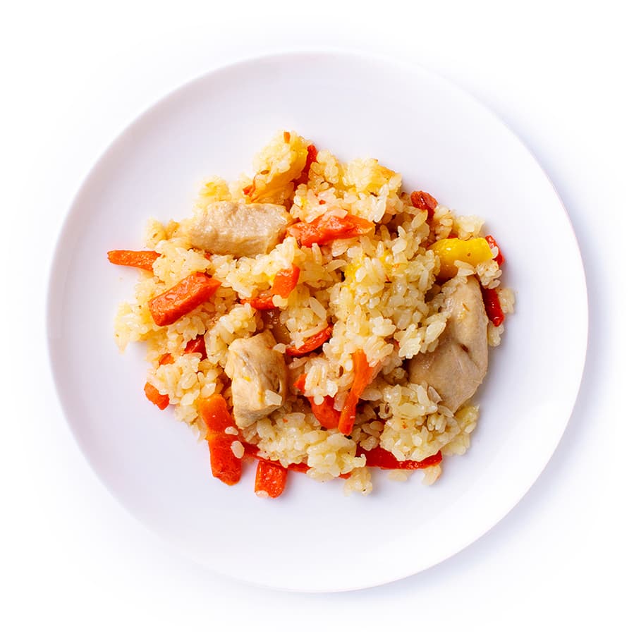 Плов с курицей