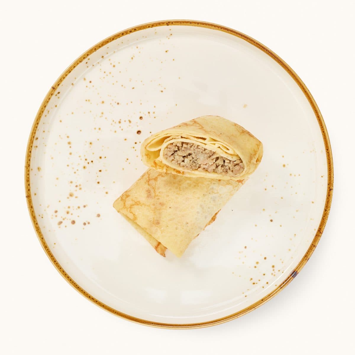 Блин с мясом