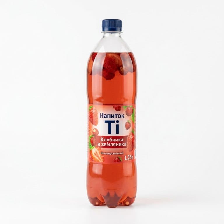 Напиток Ti Клубника и земляника 1,25л